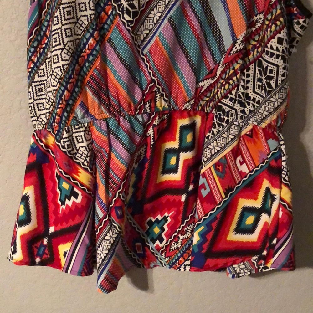 COPY - NWT new glory multicolor sleeveless blouse - Picture 2 of 8